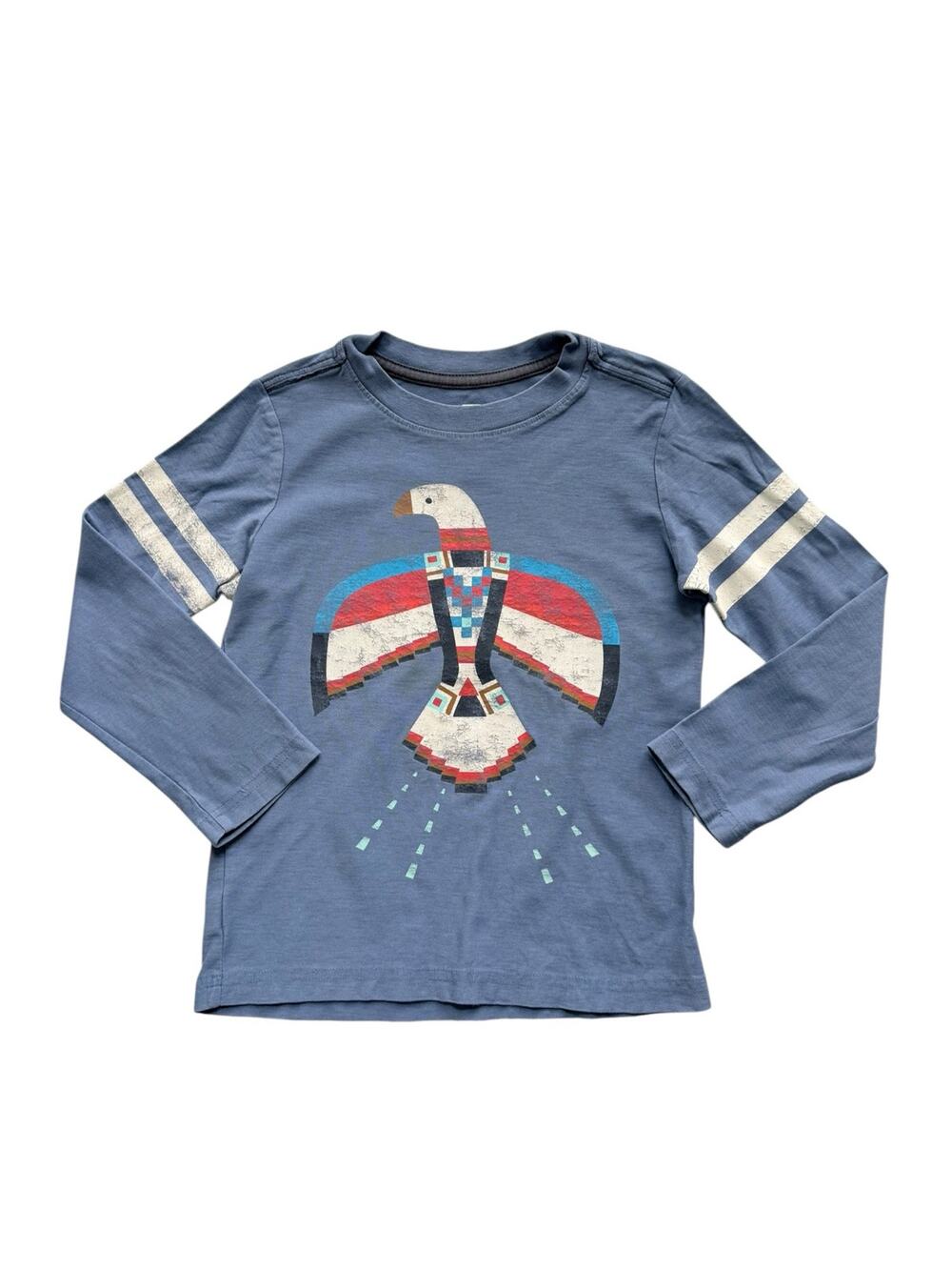 Tea Collection USA Dakota Bird Graphic Tee Size 6
